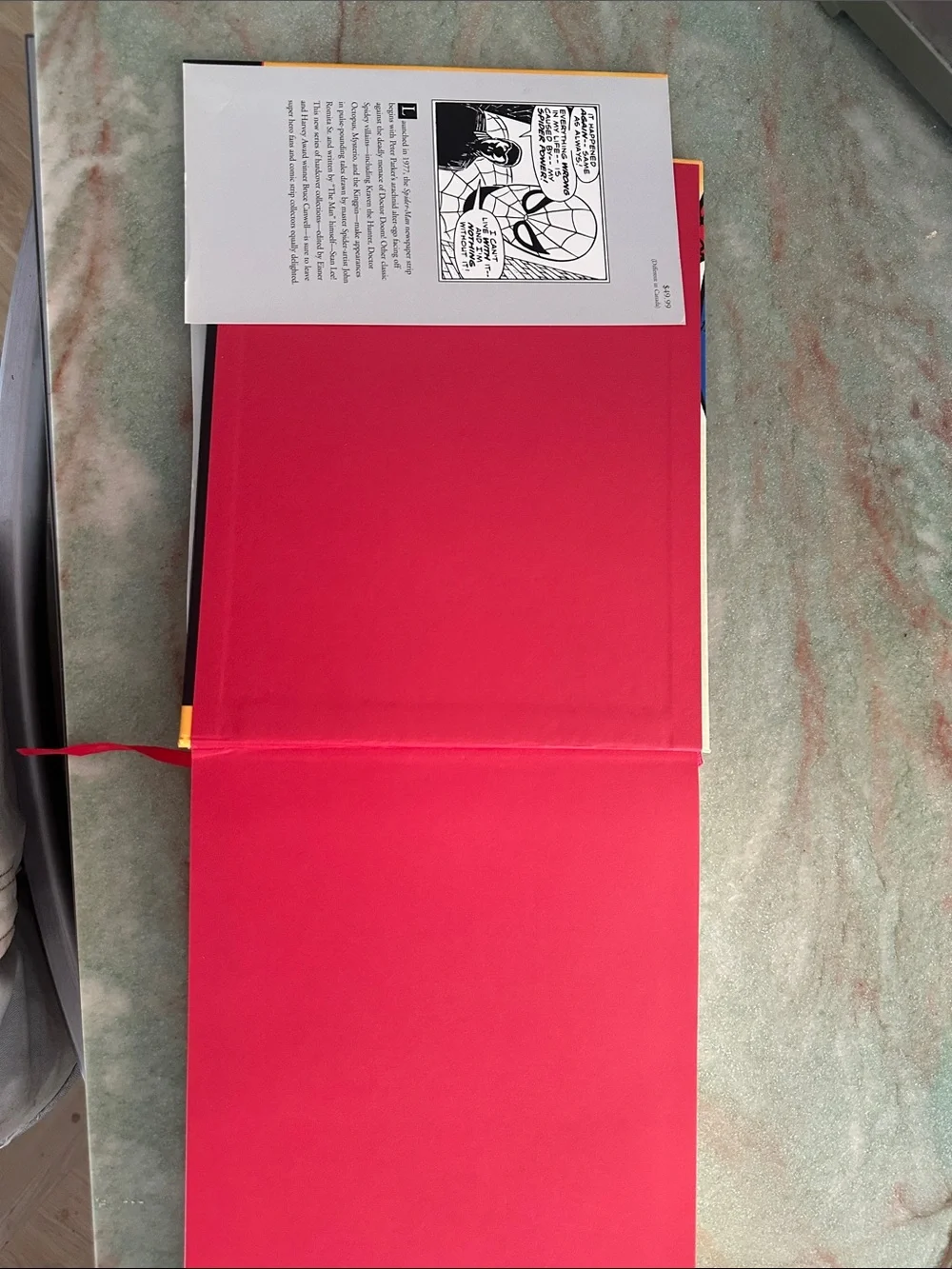 Marvel Spider-Man Hardcover Graphic Collection - Red, Blue, Yellow